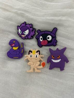 Pokemon Croc Charms, Jibbitz - Set #19